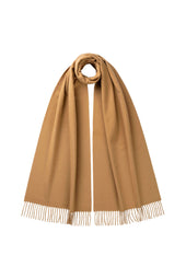 Merino Wool Camel Scarf
