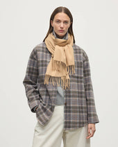 Merino Wool Camel Scarf