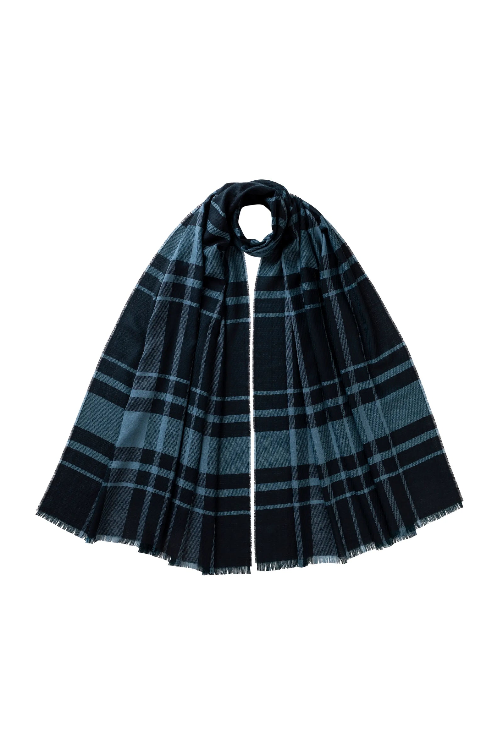 Twill Check Scarf