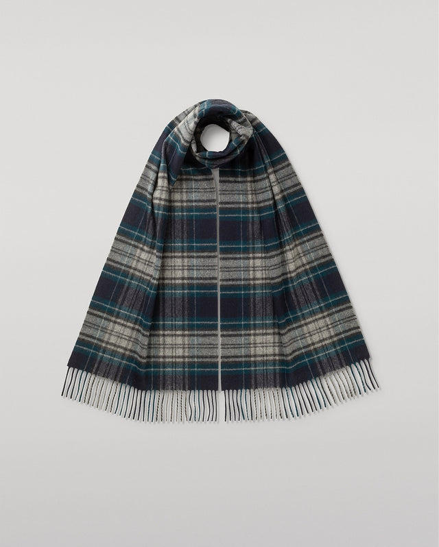 Doune Vintage Check Merino Scarf