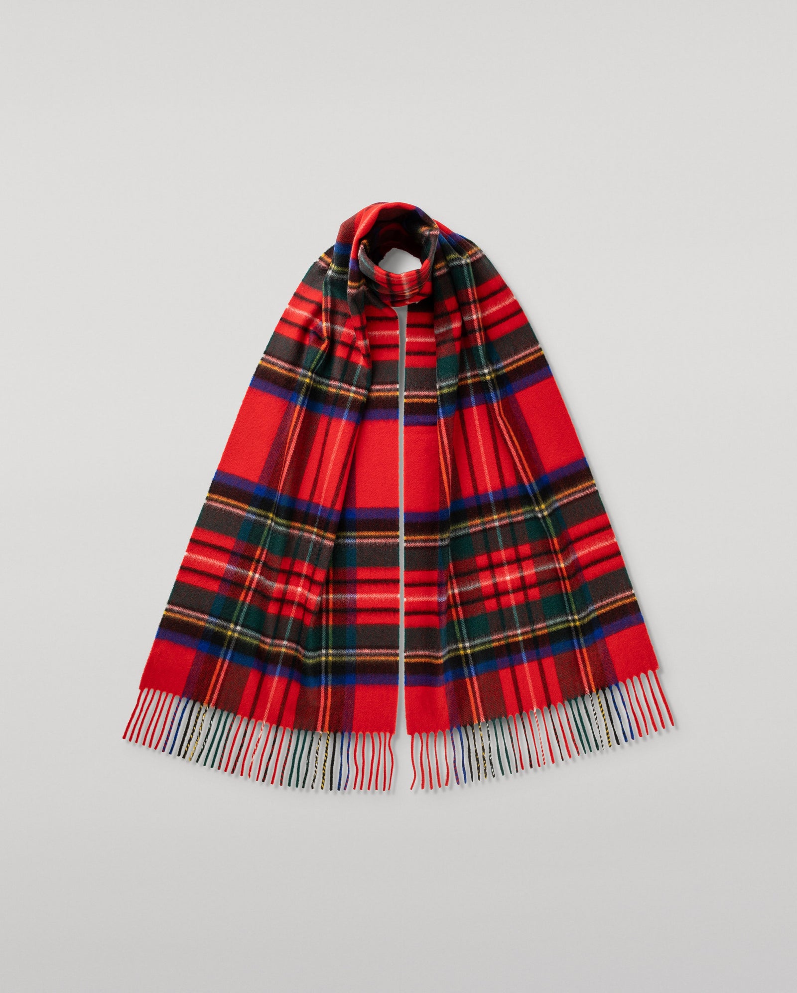 Royal Stewart Tartan Merino Scarf