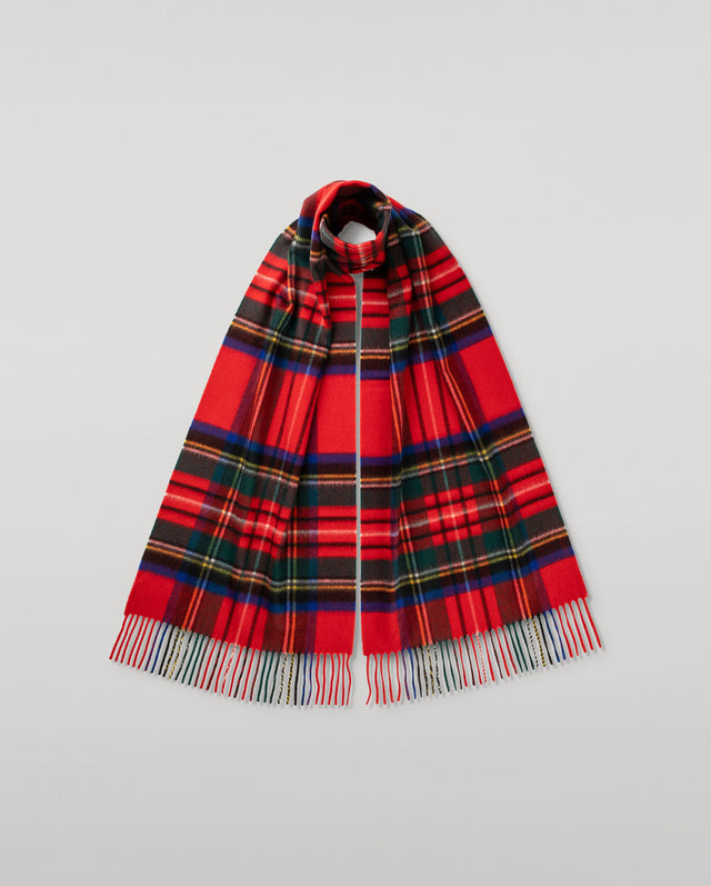 Royal Stewart Tartan Merino Scarf