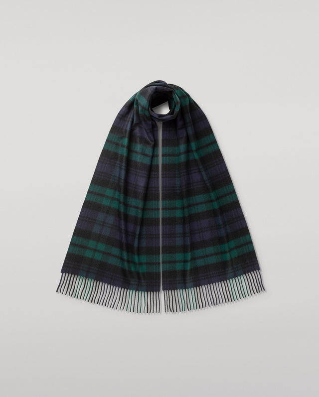 Black Watch Tartan Merino Scarf