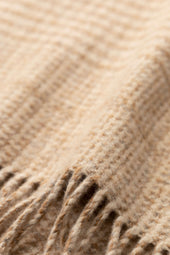 Tweed Glen Check Natural Scarf