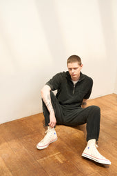 Man Zip Up Shirt Pile