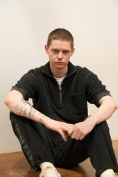 Man Zip Up Shirt Pile