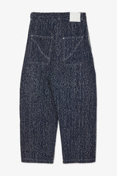 Welt Trouser Denim - Indigo Snow Nep