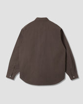 Western Shirt (Washed Black Poplin)