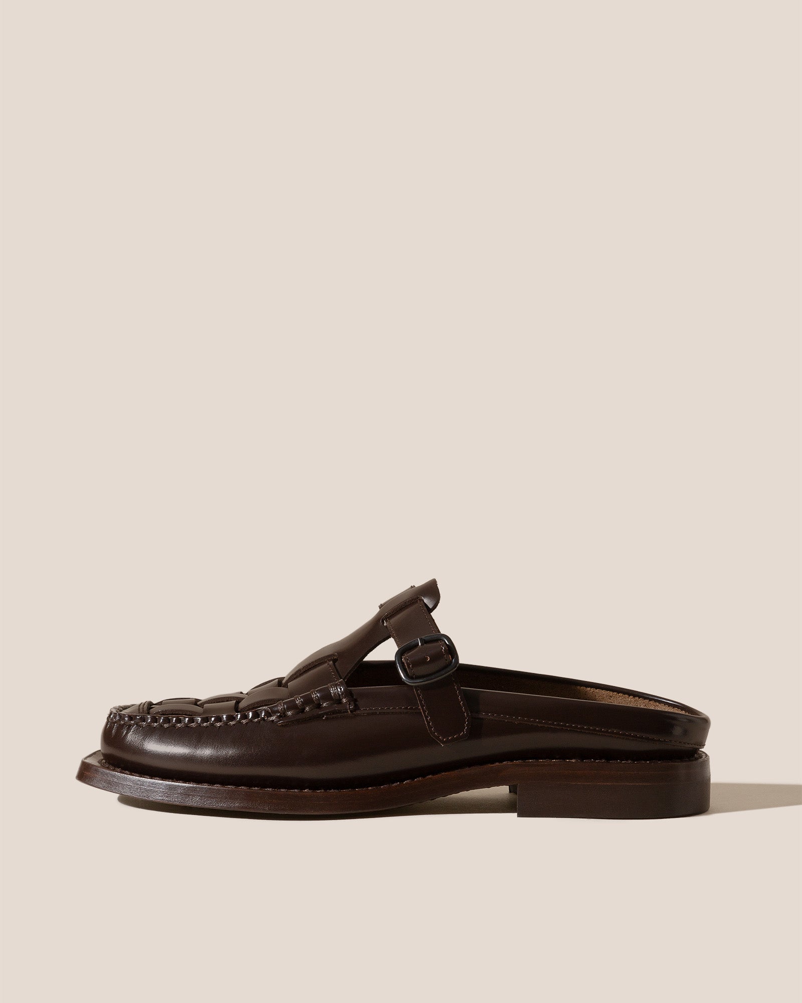 BONELL - Men's Woven T-bar Mule Loafer