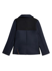 Frida Cappotto Doppiopetto Patchwork In Lana