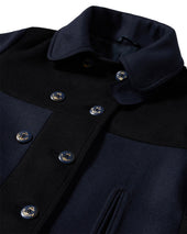 Frida Cappotto Doppiopetto Patchwork In Lana