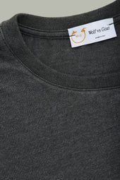 Light Weight Bamboo Sorona Short Sleeve Crew Neck Black