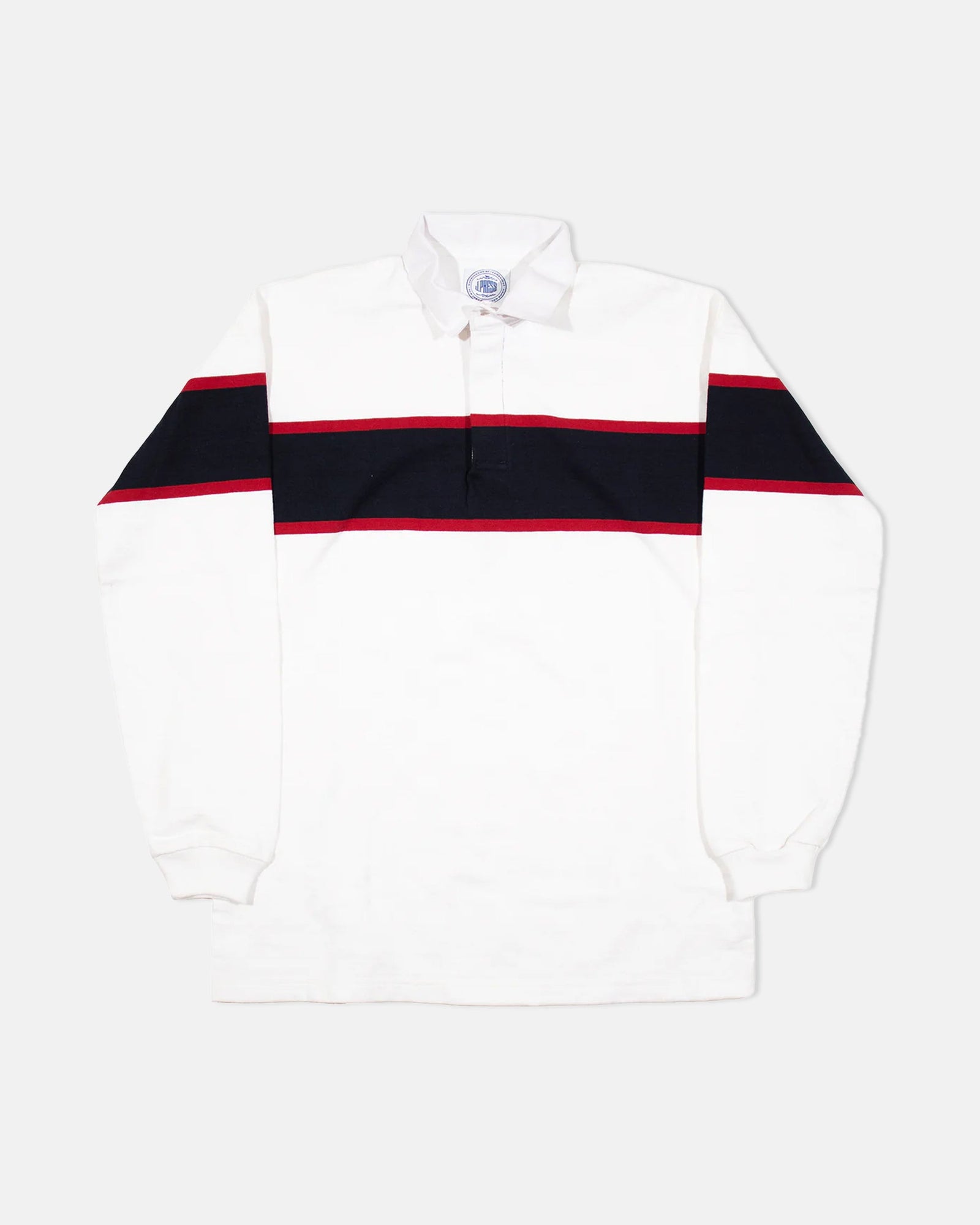 Made In Usa Mountain Stripe J Press Seal Cotton Rugby