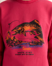 White River Crewneck - Red