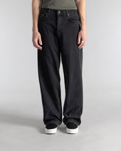 Wide 5 (Stonewashed Black Denim)