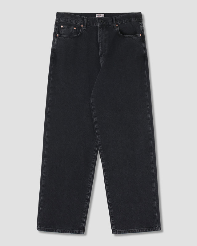 Wide 5 (Stonewashed Black Denim)