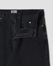 Wide 5 (Stonewashed Black Denim)