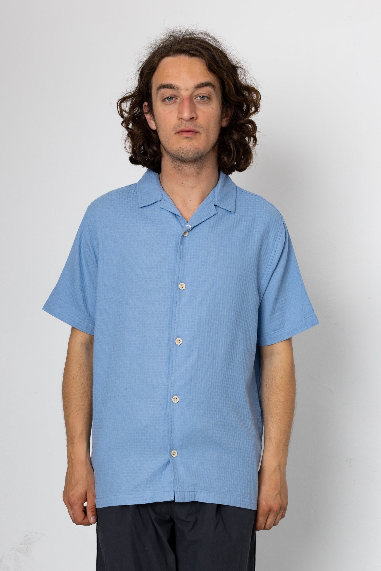 Wilkes Shirt - Punchy Blue