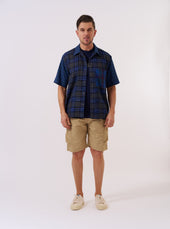 Limited Edition Mixed Check Camp Shirt