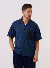 Limited Edition Mixed Check Camp Shirt