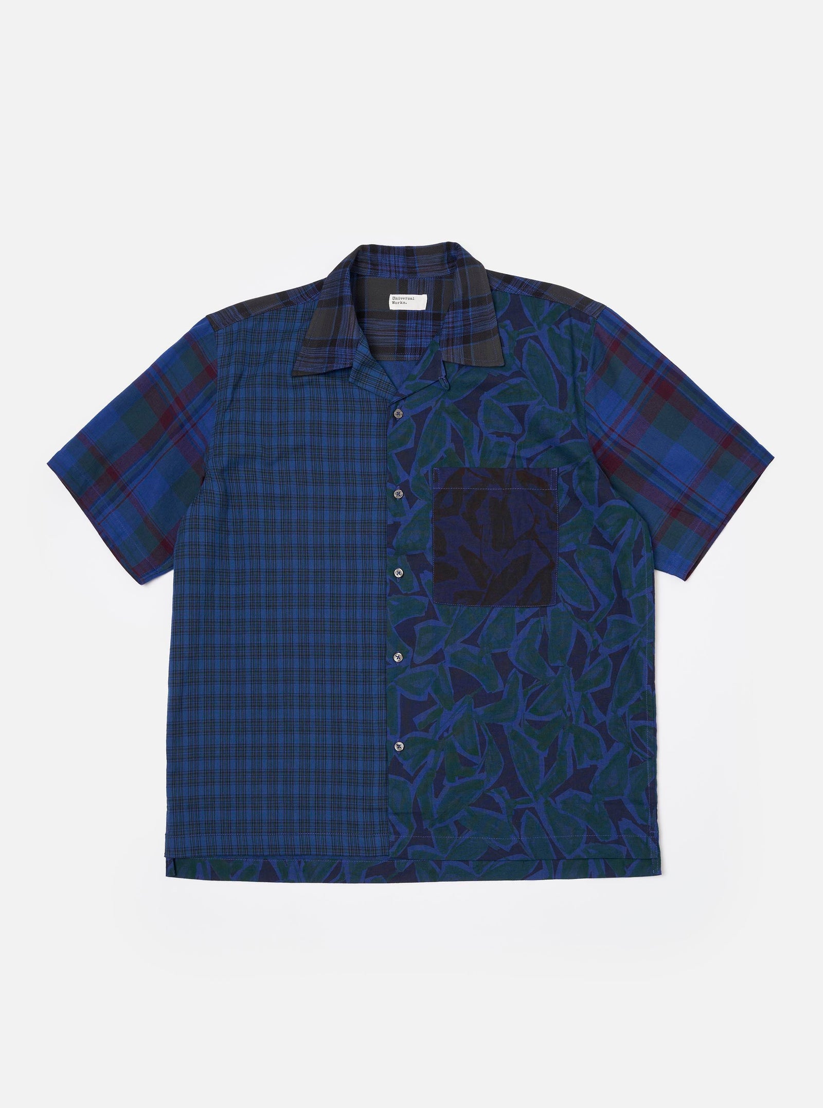 Limited Edition Mixed Check Camp Shirt
