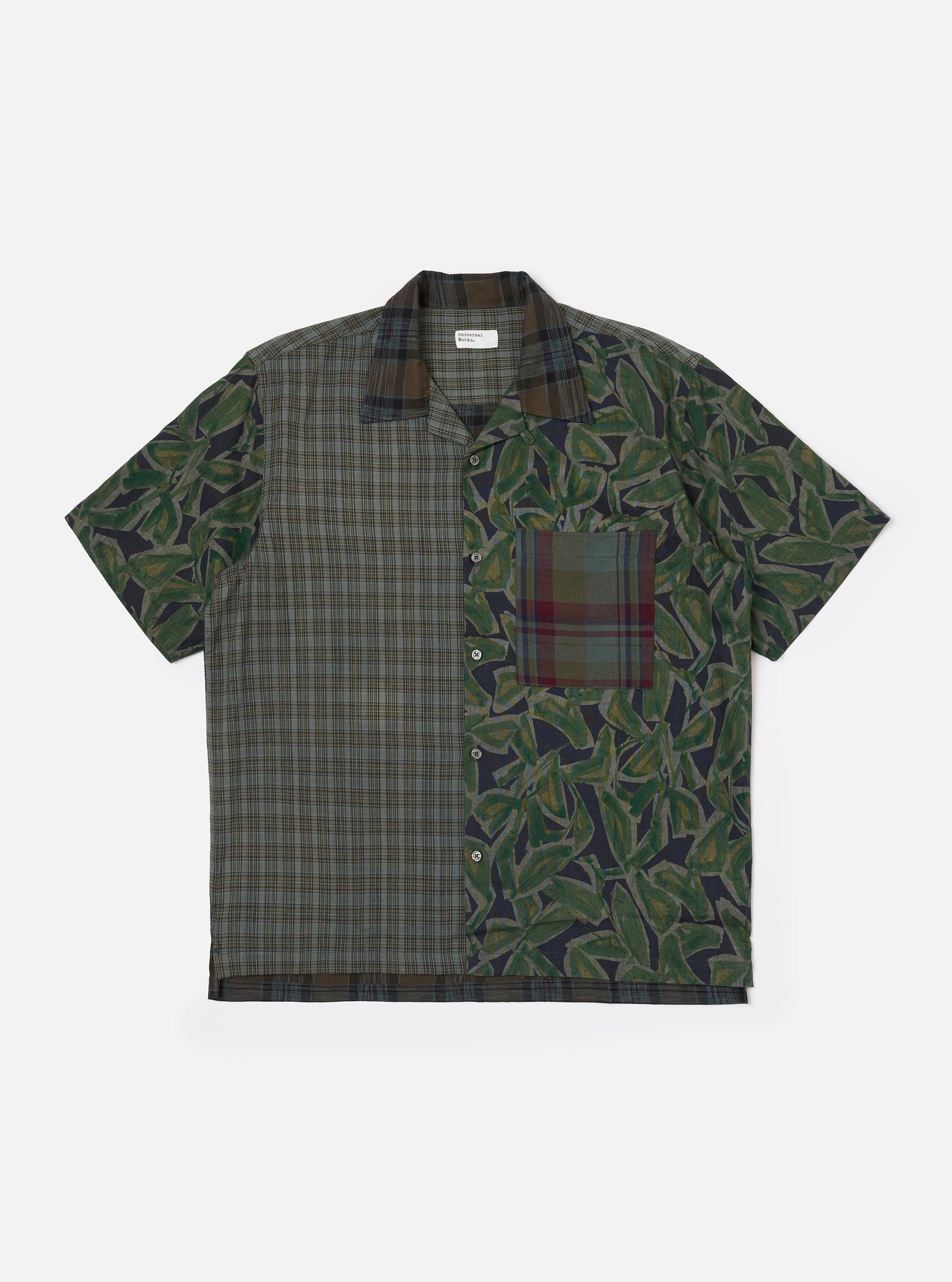 Limited Edition Mixed Check Camp Shirt