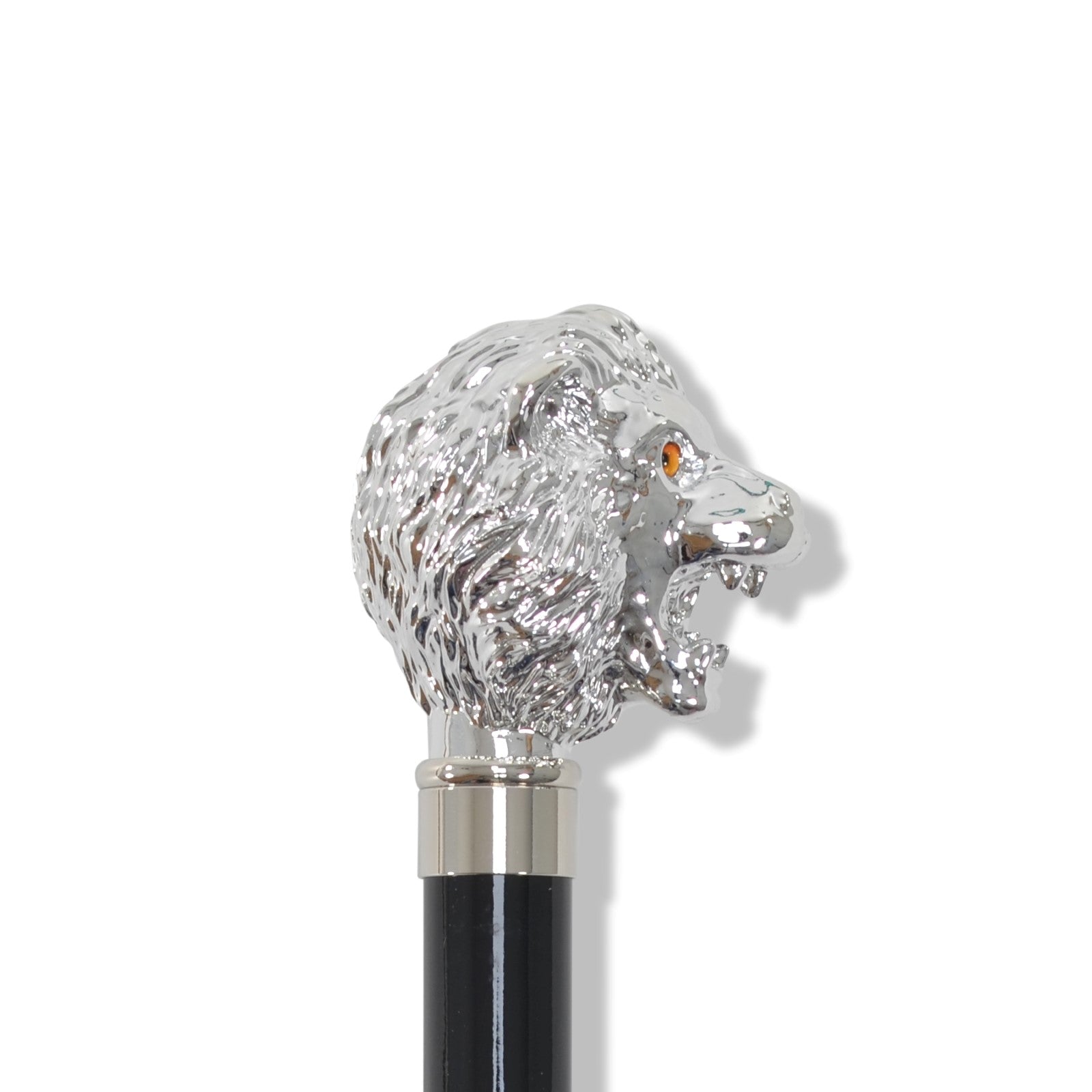 Tel13 Nickel Finish Lion Head