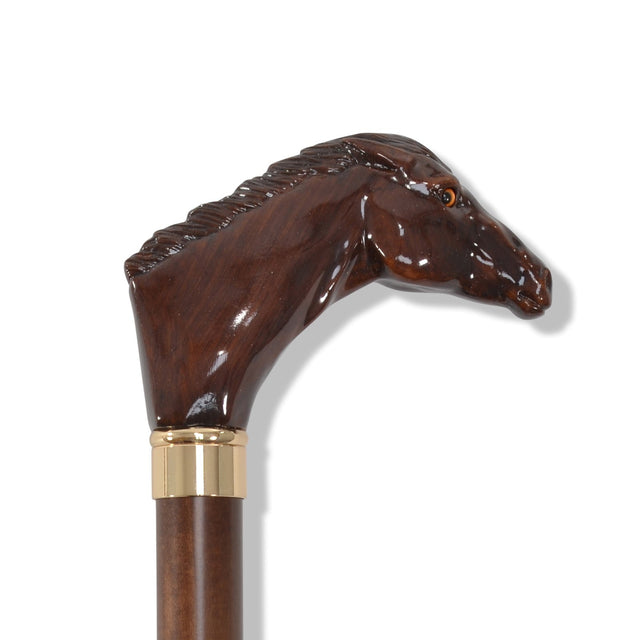 TEL16 (8 Rib) Brown Finish Horse Head (NEW 2026)