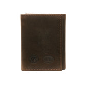 Leather Tri Fold Wallet