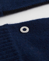 Hiro Color Blocked Knit Gloves