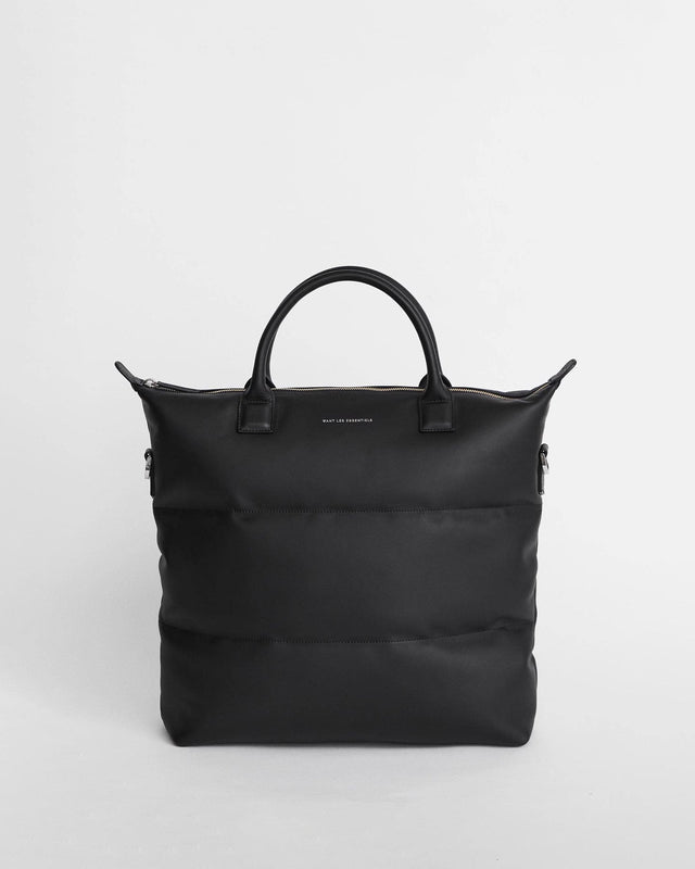 O'Hare Leather Puffer Tote