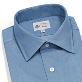 Wm X Budd Exclusive Denim Cocktail Cuff Shirt