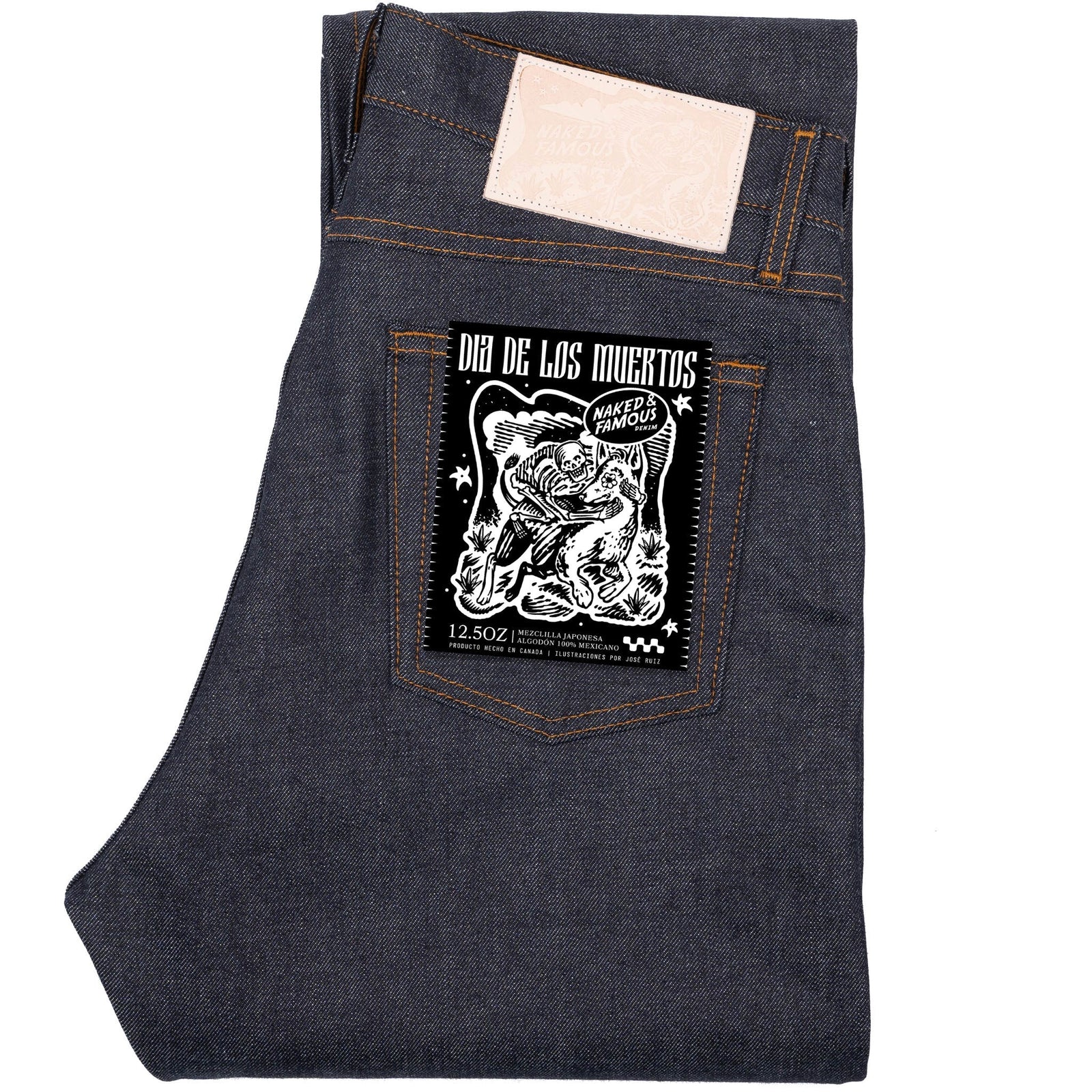 True Guy Dia De Los Muertos Selvedge