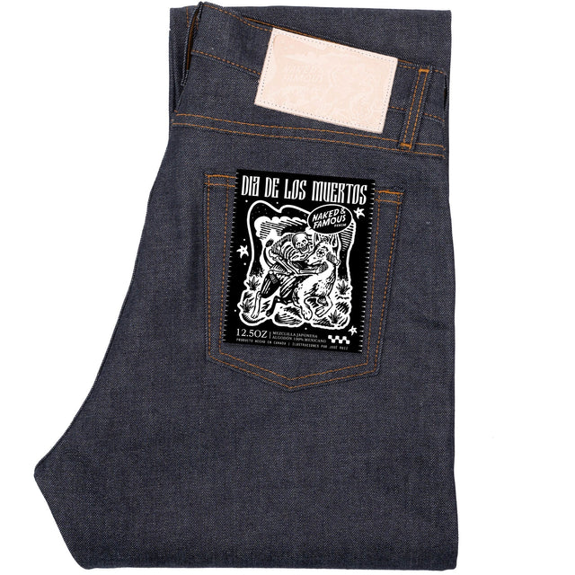 True Guy - Dia De Los Muertos Selvedge - Indigo