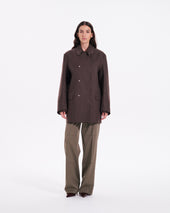 Double Faced Caban Coat