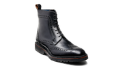 Woodbury - Black Waxy Calf