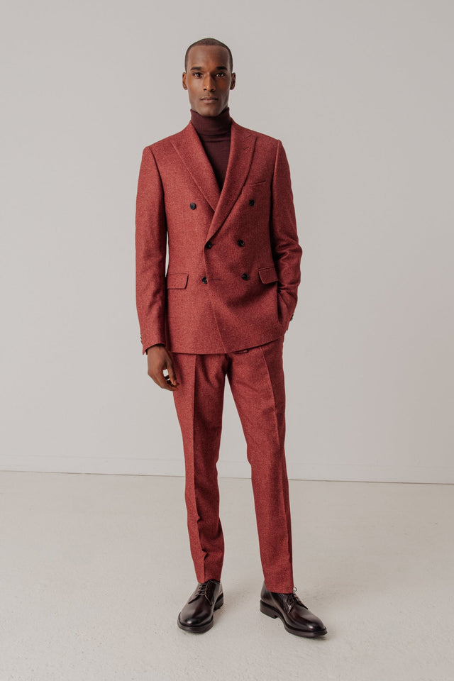Suit Crois Woodvine En Laine Coton Et Soie