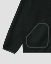 Wool Fleece Cardigan (Botanical Green)