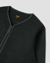 Wool Fleece Cardigan (Botanical Green)