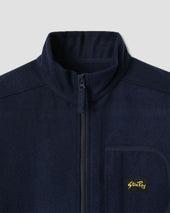 Wool Fleece Jacket (Navy Heather)
