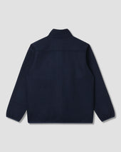 Wool Fleece Jacket (Navy Heather)