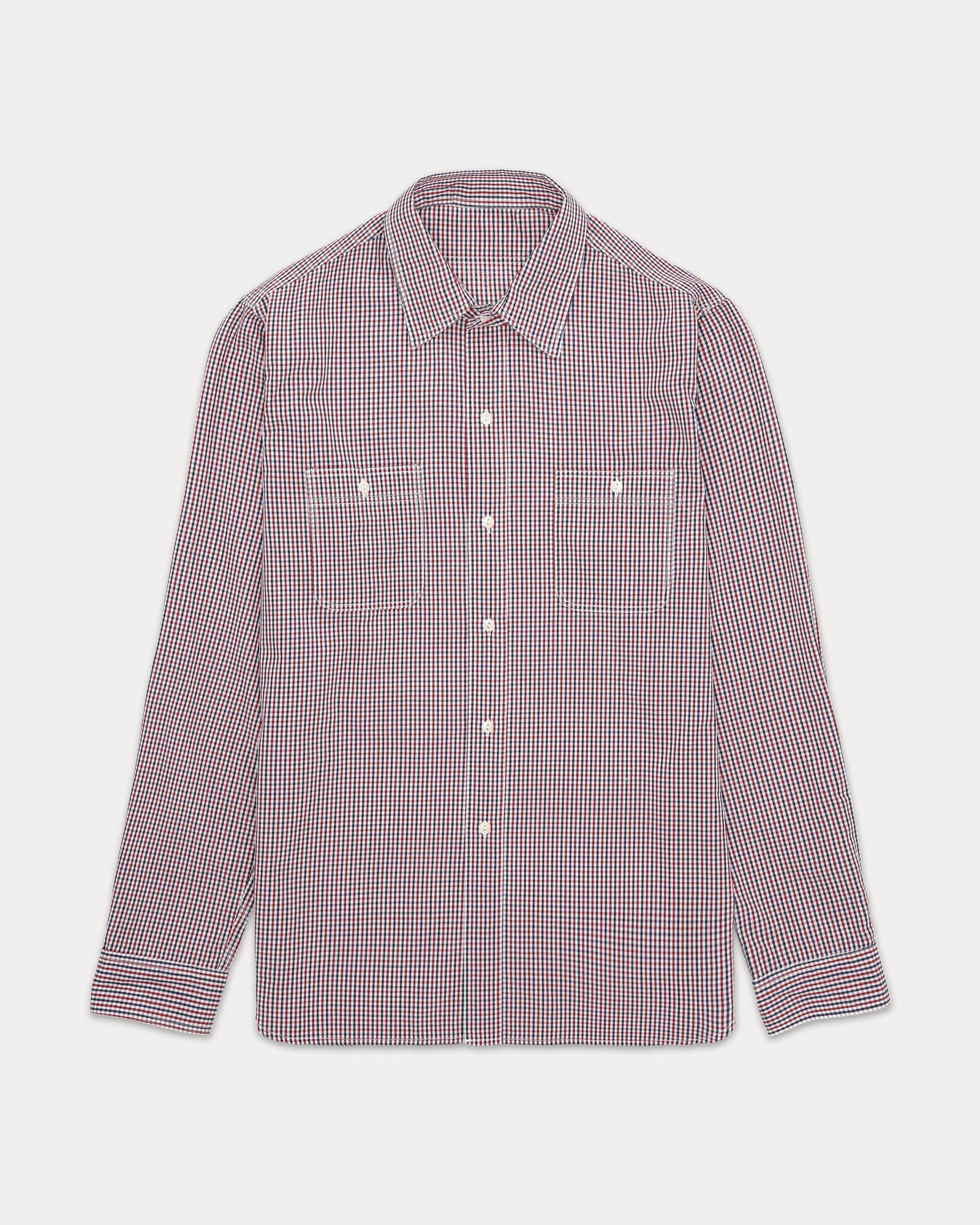 Work Camicia In Cotone A Quadri
