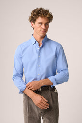 Lightweight Work Shirt - Cotton - Cornflower Blue