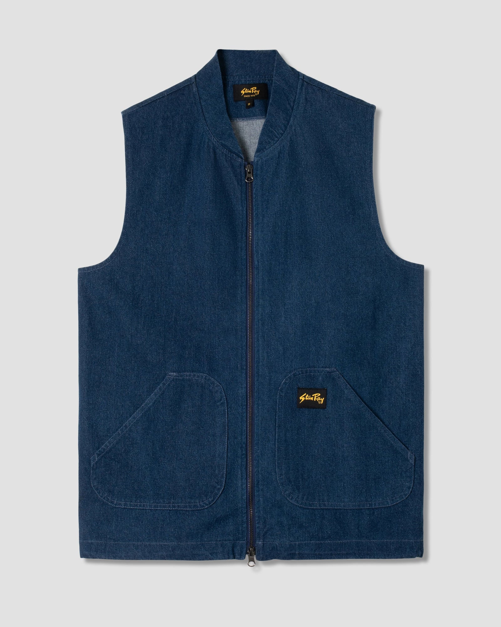 Work Vest Denim 12oz