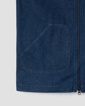 Work Vest (Indigo Denim 12oz)