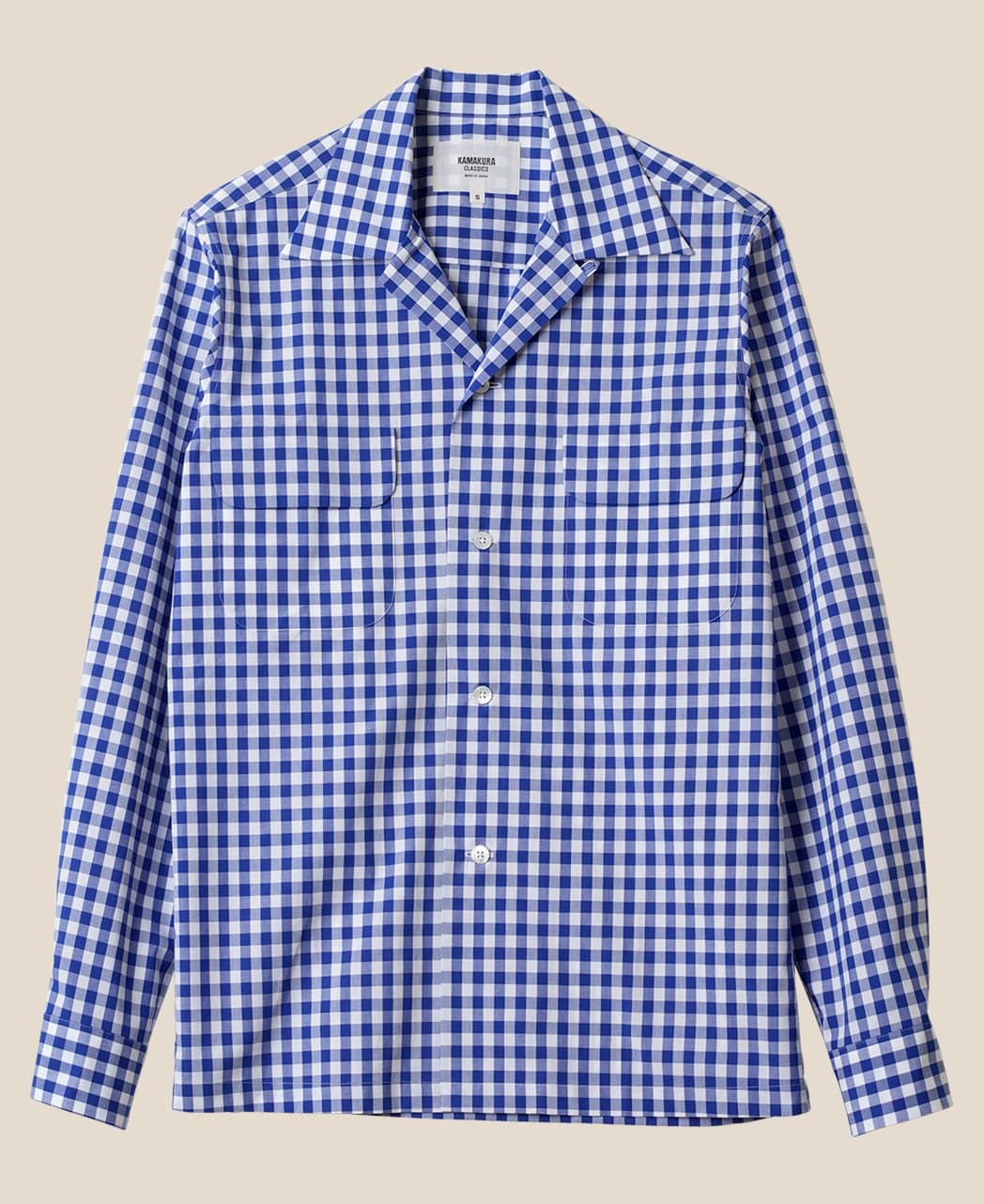 VINTAGE OPEN COLLAR SHIRT