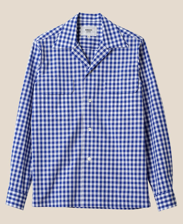 VINTAGE OPEN COLLAR SHIRT