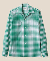 VINTAGE OPEN COLLAR SHIRT