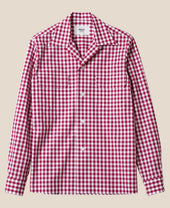 VINTAGE OPEN COLLAR SHIRT