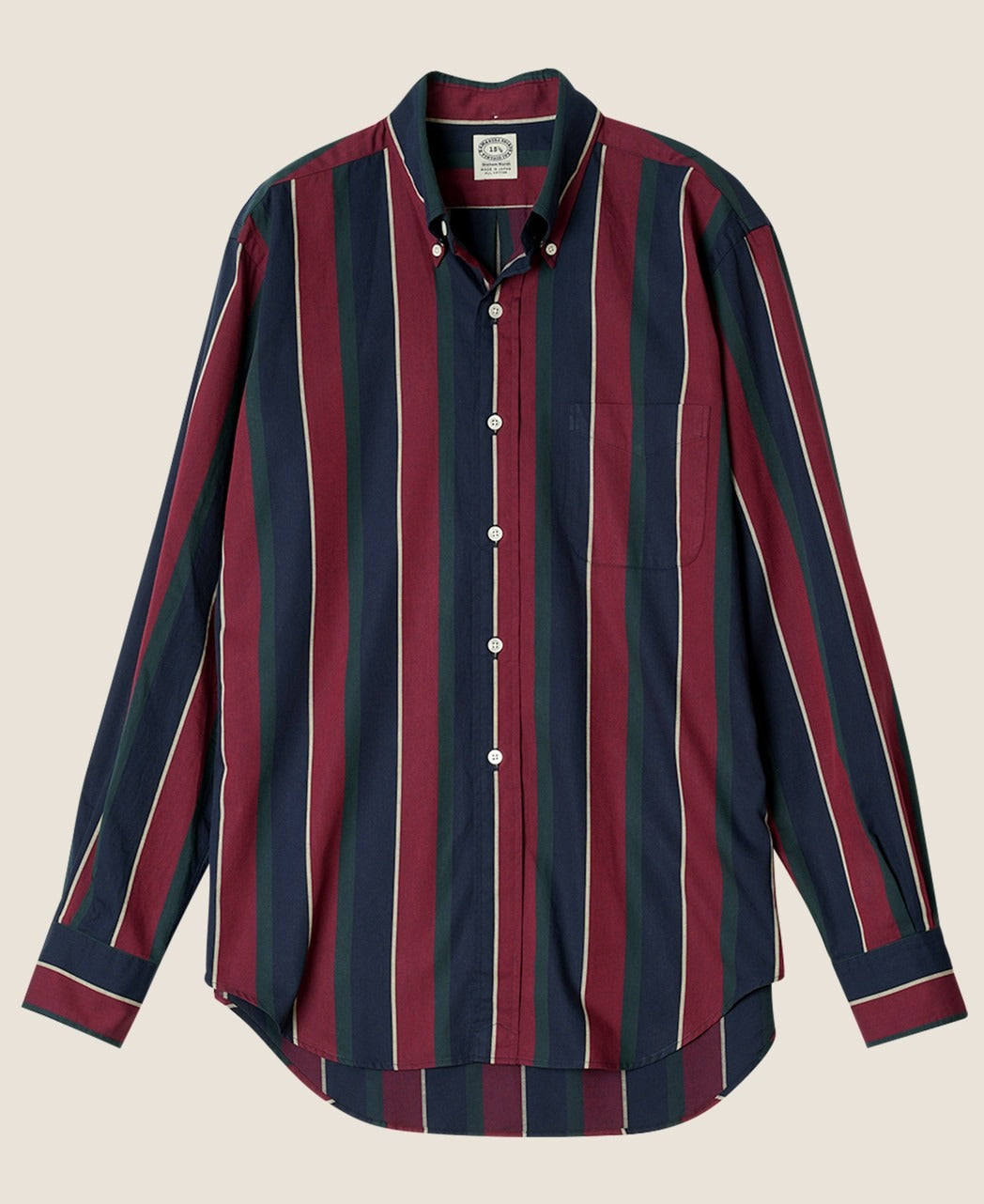 VINTAGE IVY REGIMENTAL STRIPE SHIRT